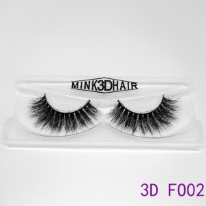 3D βλεφαρίδες Stereo Mink